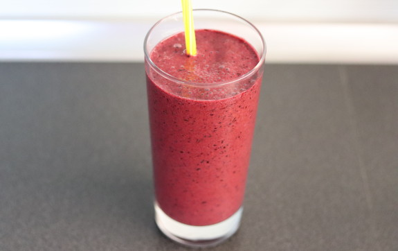 Třešnovo borůvkové smoothie